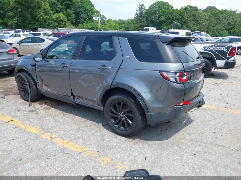 2017 Land rover Discovery sport VIN SALCP2BG2HH664126 IAAI salvage auction — REAR END, Salvage (Georgia), sold $2,100 on 2026-07-15 (photo 3)