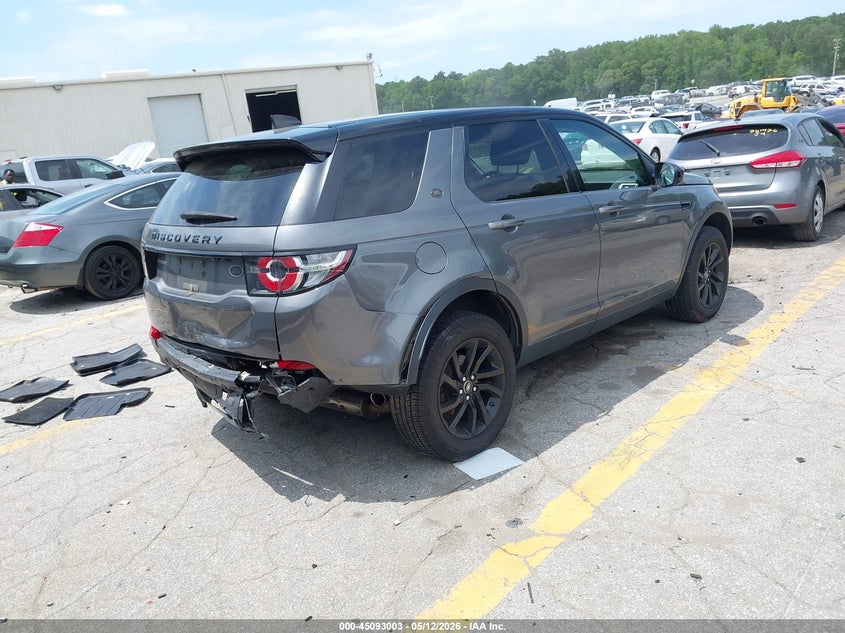 2017 Land rover Discovery sport VIN SALCP2BG2HH664126 IAAI salvage auction — REAR END, Salvage (Georgia), sold $2,100 on 2026-07-15 (photo 4)