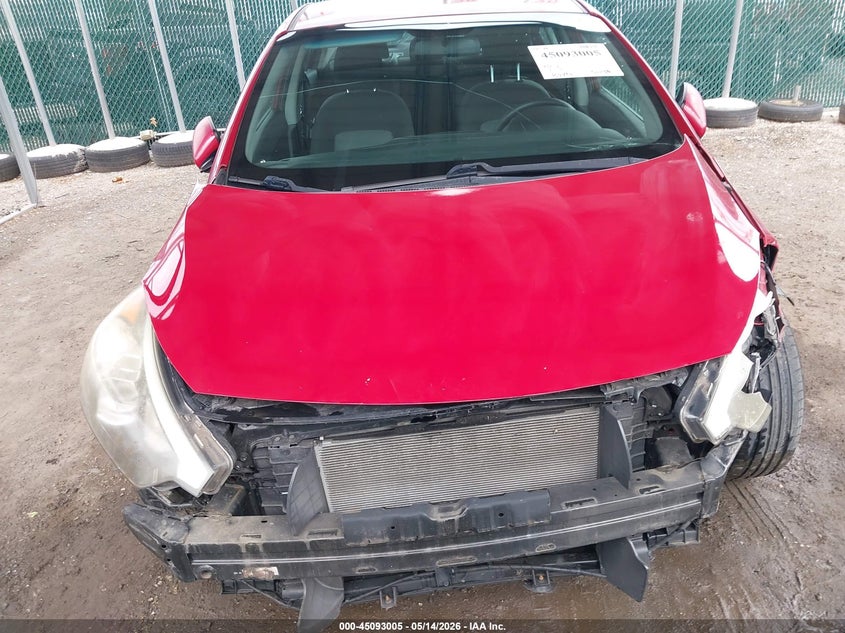 2016 Kia Forte VIN KNAFX4A6XG5527067 IAAI salvage auction — FRONT END, Salvage Title, sold $600 on 2026-08-01 (photo 6)