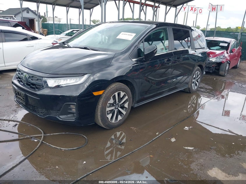 2026 Honda Odyssey VIN 5FNRL6H63TB025149 IAAI salvage auction — LEFT REAR, Salvage - Greater Than 75% (Maryland), sold $20,050 on 2026-07-09 (photo 2)