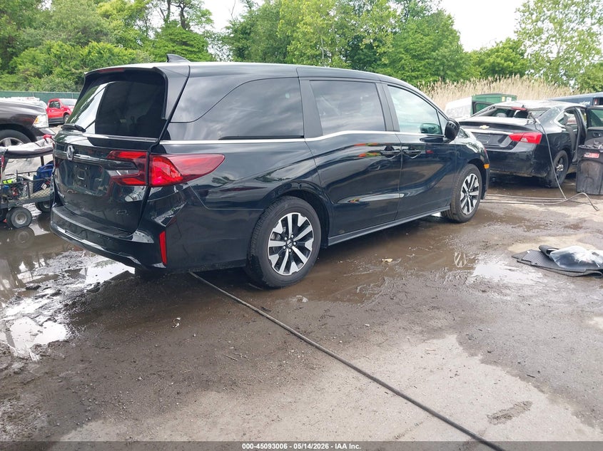 2026 Honda Odyssey VIN 5FNRL6H63TB025149 IAAI salvage auction — LEFT REAR, Salvage - Greater Than 75% (Maryland), sold $20,050 on 2026-07-09 (photo 4)