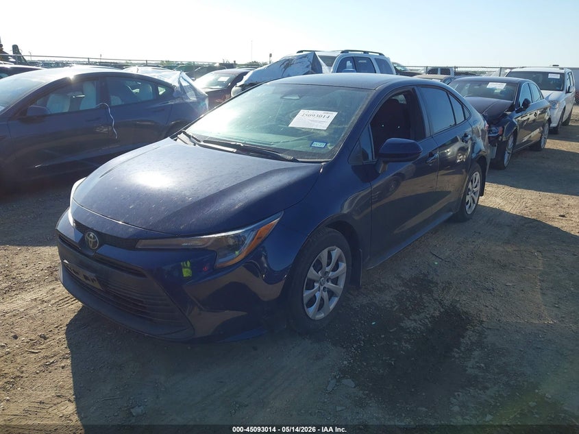 2025 Toyota Corolla VIN 5YFB4MDE3SP266552 IAAI salvage auction — HAIL, Original (Texas), sold $11,800 on 2026-07-28 (photo 2)