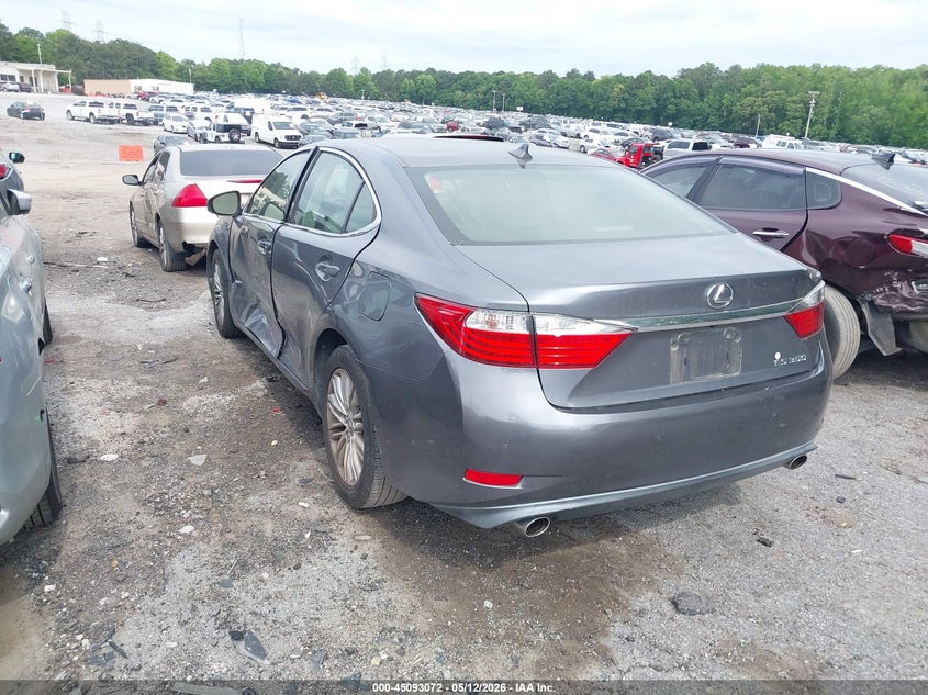 2014 Lexus ES VIN JTHBK1GG7E2116723 IAAI salvage auction — LEFT SIDE, Salvage (North Carolina), sold $3,200 on 2026-07-15 (photo 3)