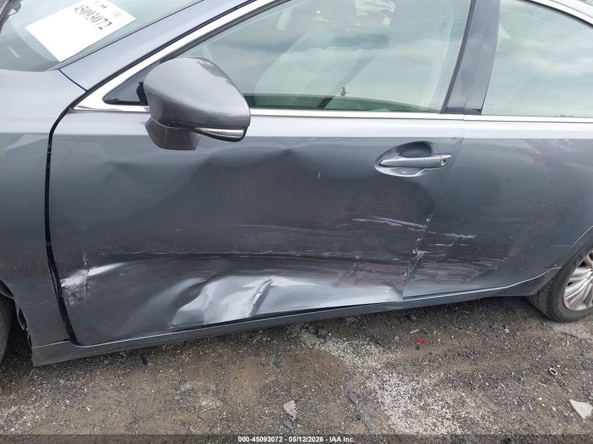 2014 Lexus ES VIN JTHBK1GG7E2116723 IAAI salvage auction — LEFT SIDE, Salvage (North Carolina), sold $3,200 on 2026-07-15 (photo 6)
