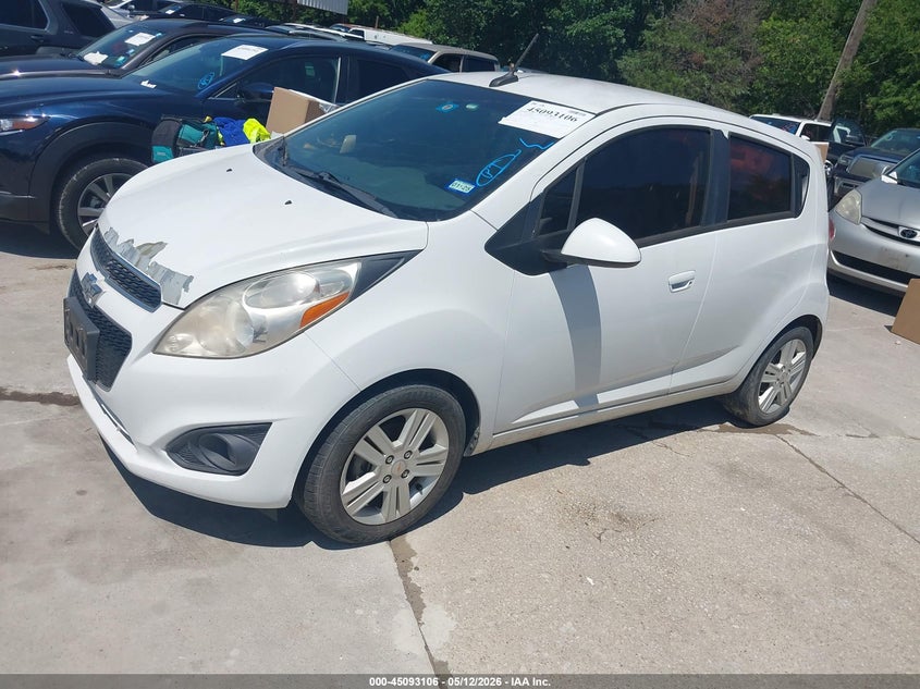 2014 Chevrolet Spark VIN KL8CD6S99EC573929 IAAI salvage auction — NORMAL WEAR, Original (Texas), sold $125 on 2026-07-27 (photo 2)