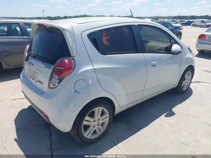 2014 Chevrolet Spark VIN KL8CD6S99EC573929 IAAI salvage auction — NORMAL WEAR, Original (Texas), sold $125 on 2026-07-27 (photo 4)