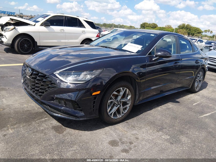 2023 Hyundai Sonata VIN KMHL64JA5PA281710 IAAI salvage auction — SIDE, Certificate Of Destruction (Florida), sold $2,650 on 2026-07-16 (photo 2)