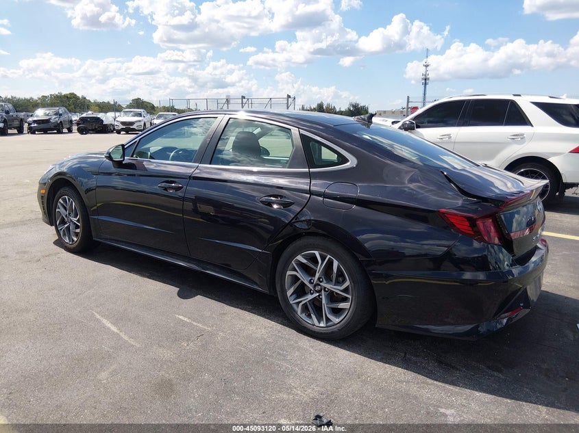2023 Hyundai Sonata VIN KMHL64JA5PA281710 IAAI salvage auction — SIDE, Certificate Of Destruction (Florida), sold $2,650 on 2026-07-16 (photo 3)