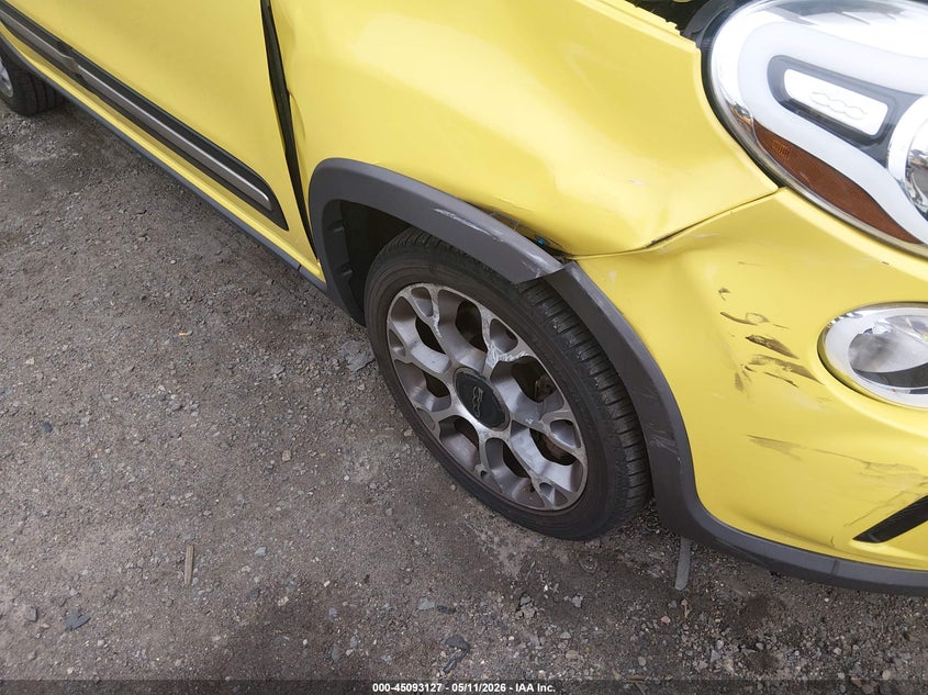 2014 Fiat 500l VIN ZFBCFADH5EZ023653 IAAI salvage auction — LEFT SIDE, Salvage (Rhode Island), sold $25 on 2026-07-28 (photo 6)