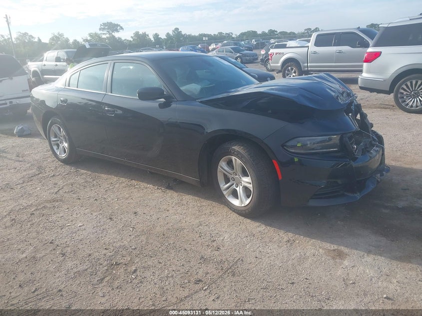 2023 Dodge Charger VIN 2C3CDXBG9PH587815 IAAI salvage auction — FRONT END, Certificate Of Destruction (Florida), sold $2,000 on 2026-07-23 (photo 1)