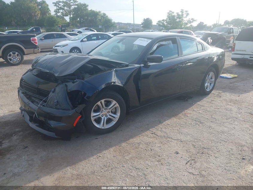 2023 Dodge Charger VIN 2C3CDXBG9PH587815 IAAI salvage auction — FRONT END, Certificate Of Destruction (Florida), sold $2,000 on 2026-07-23 (photo 2)