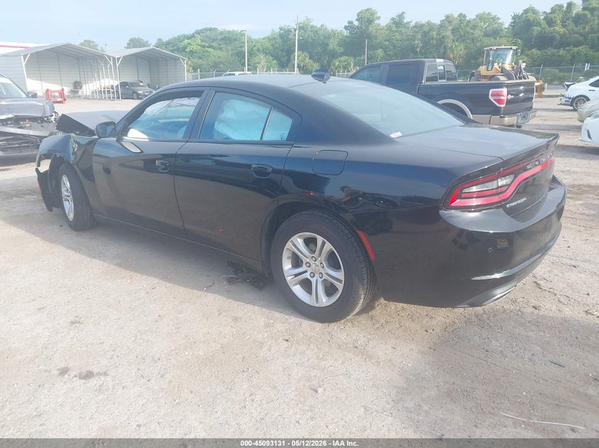 2023 Dodge Charger VIN 2C3CDXBG9PH587815 IAAI salvage auction — FRONT END, Certificate Of Destruction (Florida), sold $2,000 on 2026-07-23 (photo 3)