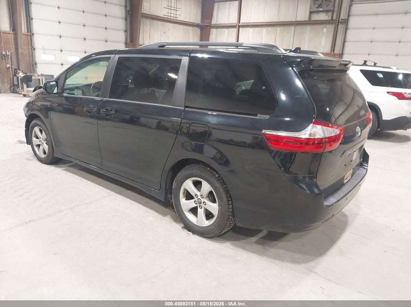 2018 Toyota Sienna VIN 5TDKZ3DCXJS933018 IAAI salvage auction — FRONT END, Mv-907A (New York), sold $4,800 on 2026-07-15 (photo 3)