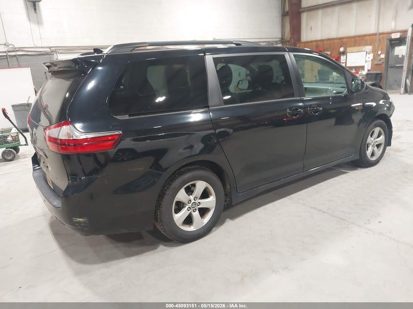 2018 Toyota Sienna VIN 5TDKZ3DCXJS933018 IAAI salvage auction — FRONT END, Mv-907A (New York), sold $4,800 on 2026-07-15 (photo 4)
