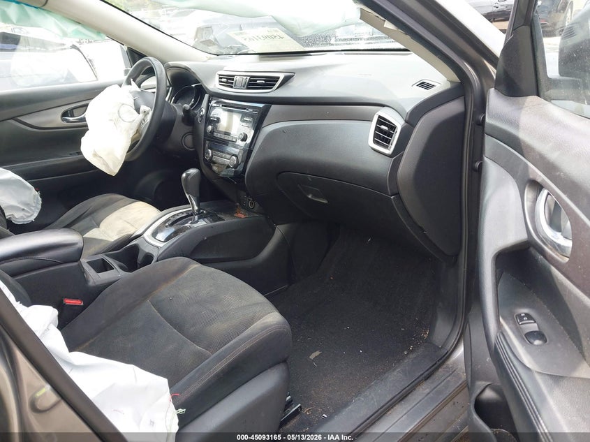 2016 Nissan Rogue VIN JN8AT2MV1GW134718 IAAI salvage auction — LEFT SIDE, Salvage Title, sold $550 on 2026-07-18 (photo 5)