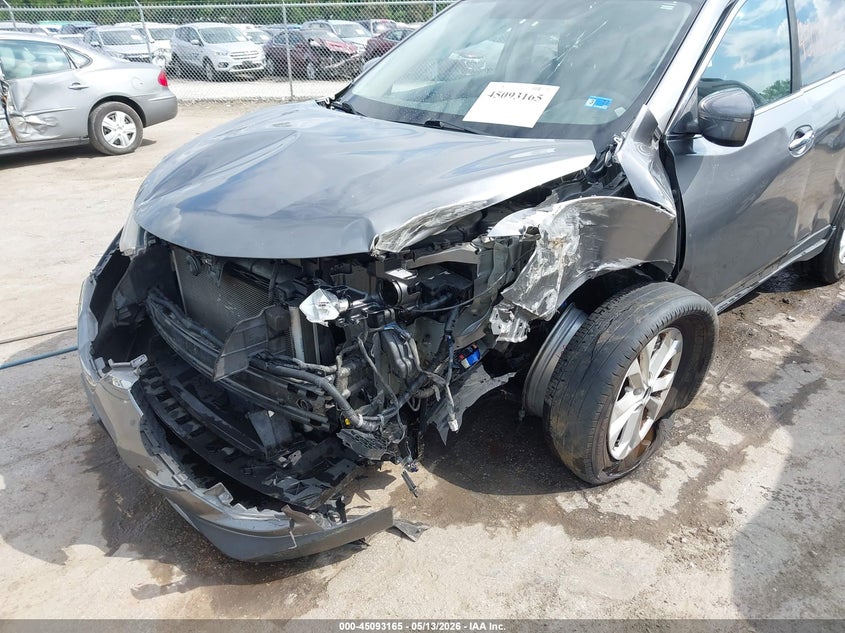 2016 Nissan Rogue VIN JN8AT2MV1GW134718 IAAI salvage auction — LEFT SIDE, Salvage Title, sold $550 on 2026-07-18 (photo 6)