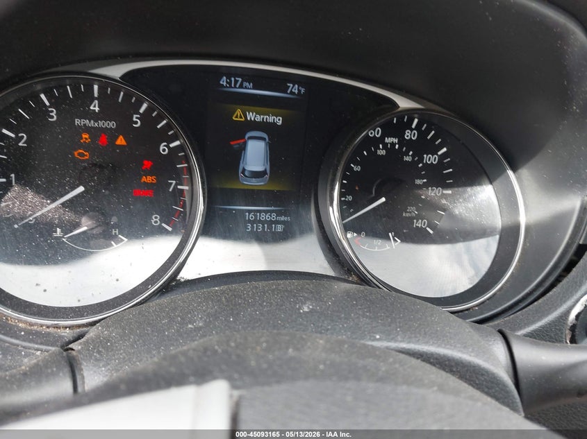 2016 Nissan Rogue VIN JN8AT2MV1GW134718 IAAI salvage auction — LEFT SIDE, Salvage Title, sold $550 on 2026-07-18 (photo 7)