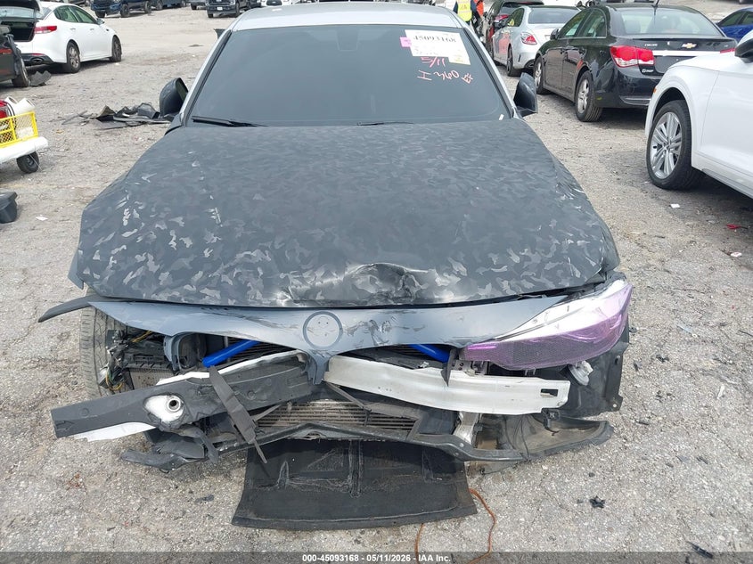 2016 BMW 3er VIN WBA8E9G51GNU28261 IAAI salvage auction — FRONT END, Salvage Title, sold $1,050 on 2026-08-19 (photo 6)