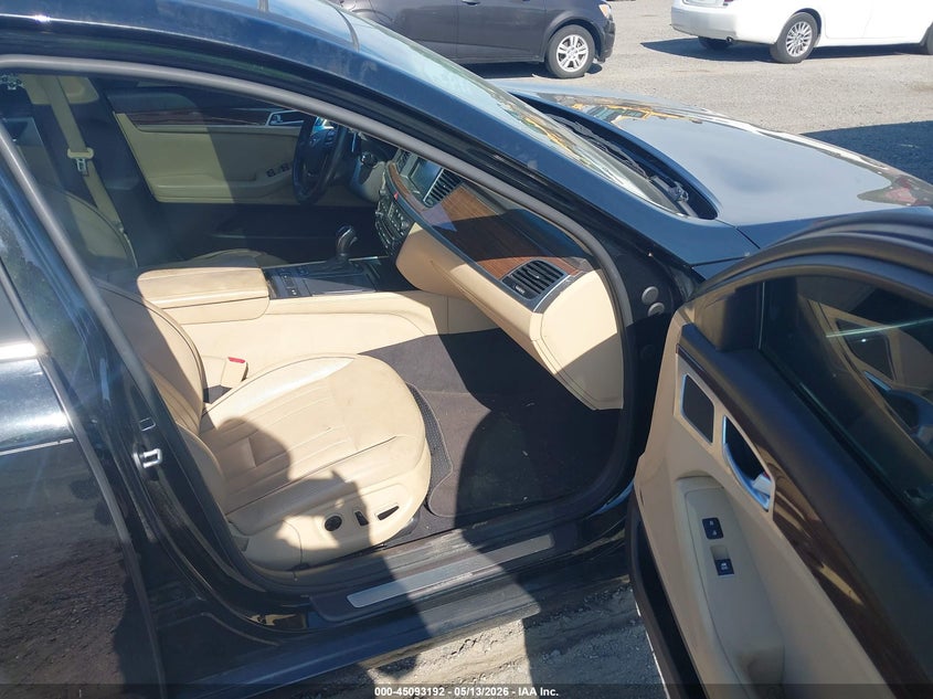 2016 Hyundai Genesis VIN KMHGN4JE0GU126987 IAAI salvage auction — RIGHT FRONT, Salvage - Greater Than 75% (Maryland), sold $1,950 on 2026-07-29 (photo 5)