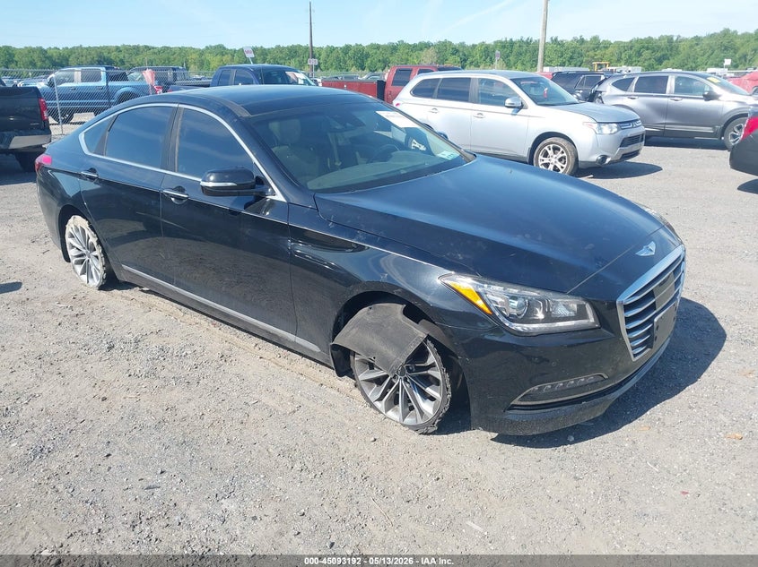 2016 Hyundai Genesis VIN KMHGN4JE0GU126987 IAAI salvage auction — RIGHT FRONT, Salvage - Greater Than 75% (Maryland), sold $1,950 on 2026-07-29 (photo 6)