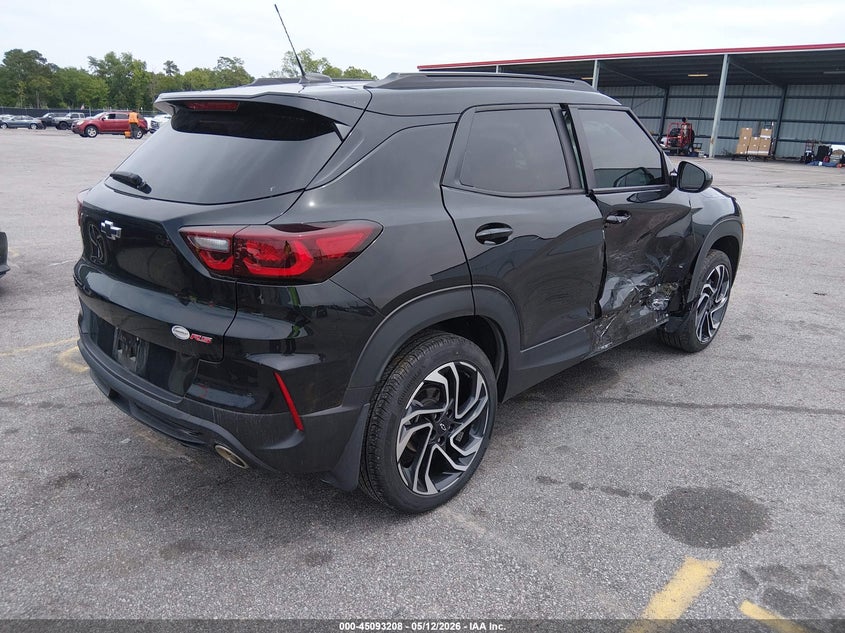 2024 Chevrolet Trailblazer VIN KL79MUSL2RB067854 IAAI salvage auction — SIDE, Salvage (South Carolina), sold $11,200 on 2026-07-19 (photo 4)