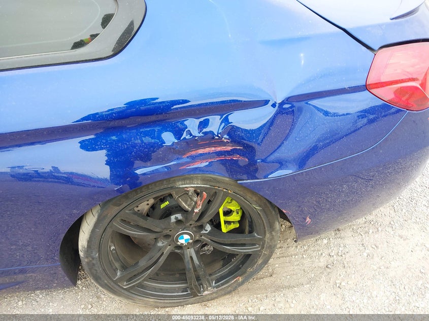 2014 BMW M6 VIN WBSLX9C51ED160577 IAAI salvage auction — LEFT REAR, Salvage (Illinois), sold $17,250 on 2026-08-26 (photo 6)
