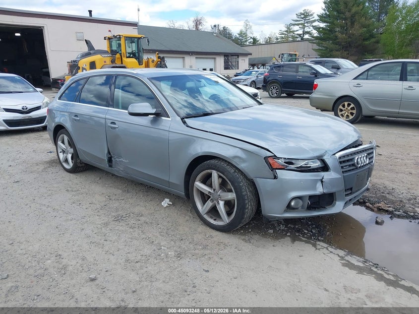 2011 Audi A4 VIN WAUWFAFL1BA035947 IAAI salvage auction — FRONT END, Salvage (New Hampshire), sold $275 on 2026-07-08 (photo 1)