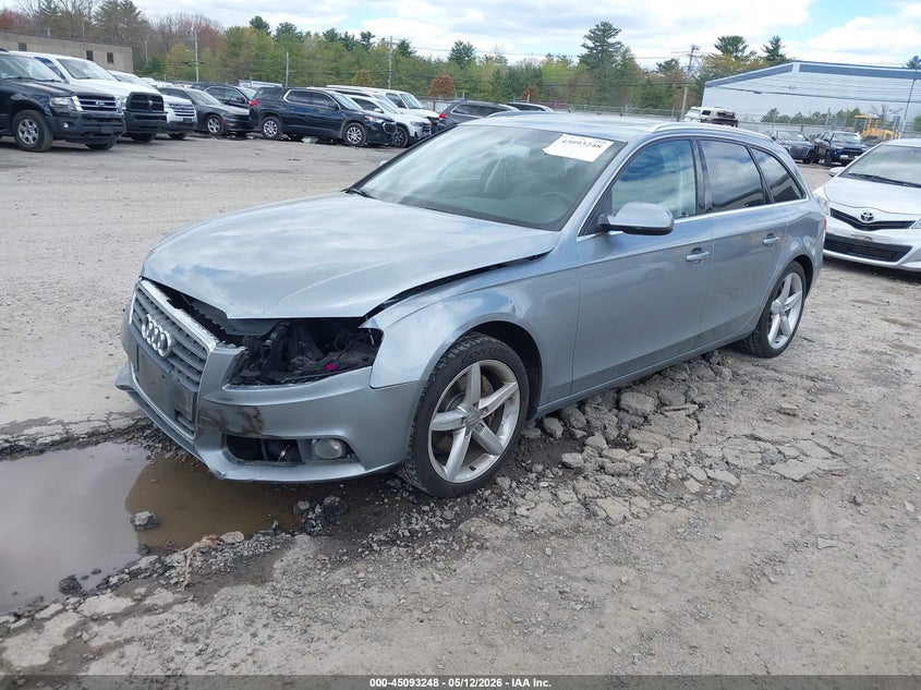 2011 Audi A4 VIN WAUWFAFL1BA035947 IAAI salvage auction — FRONT END, Salvage (New Hampshire), sold $275 on 2026-07-08 (photo 2)