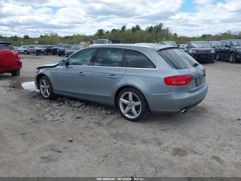 2011 Audi A4 VIN WAUWFAFL1BA035947 IAAI salvage auction — FRONT END, Salvage (New Hampshire), sold $275 on 2026-07-08 (photo 3)