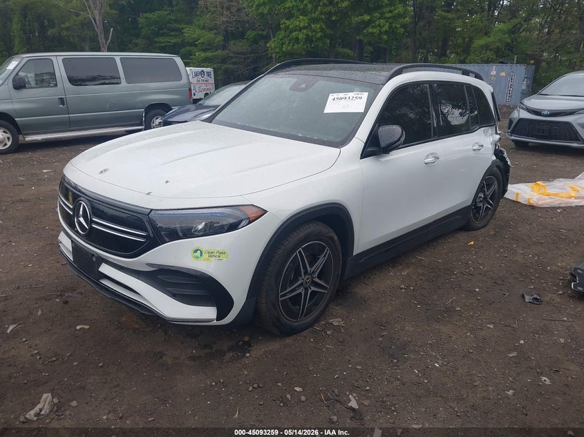 2023 Mercedes-benz Eqb VIN W1N9M0KB8PN051245 IAAI salvage auction — RIGHT SIDE, Mv-907A (New York), sold $25 on 2026-07-23 (photo 2)