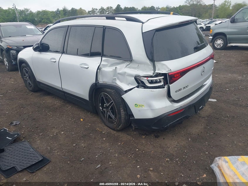 2023 Mercedes-benz Eqb VIN W1N9M0KB8PN051245 IAAI salvage auction — RIGHT SIDE, Mv-907A (New York), sold $25 on 2026-07-23 (photo 3)