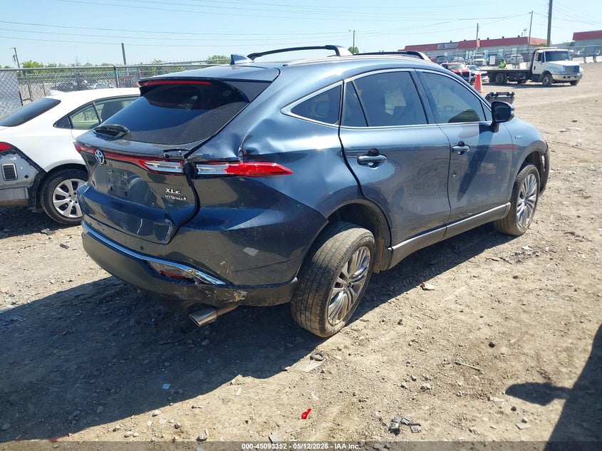 2021 Toyota Venza VIN JTEAAAAHXMJ070712 IAAI salvage auction — FRONT END, Salvage (Tennessee), sold $8,400 on 2026-07-30 (photo 4)