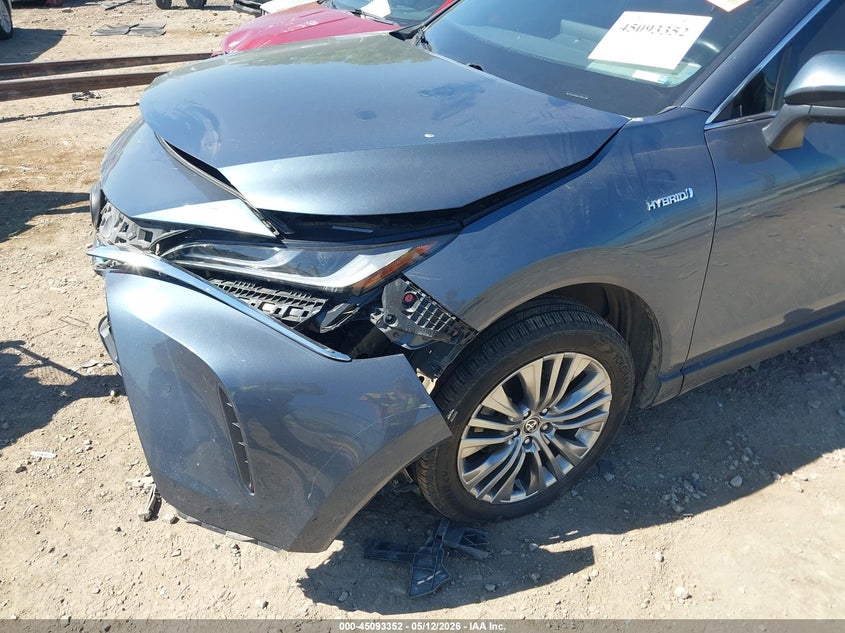 2021 Toyota Venza VIN JTEAAAAHXMJ070712 IAAI salvage auction — FRONT END, Salvage (Tennessee), sold $8,400 on 2026-07-30 (photo 6)