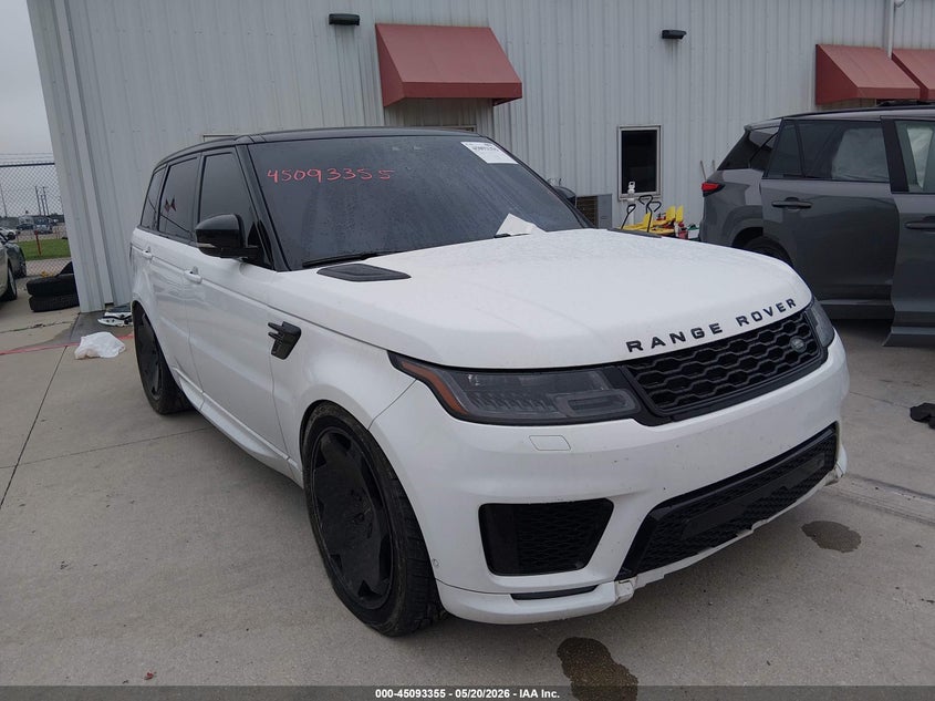 2019 Land rover Range rover sport VIN SALWR2RE6KA835357 IAAI salvage auction — UNDERCARRIAGE, Salvage (Texas), sold $13,400 on 2026-07-10 (photo 1)