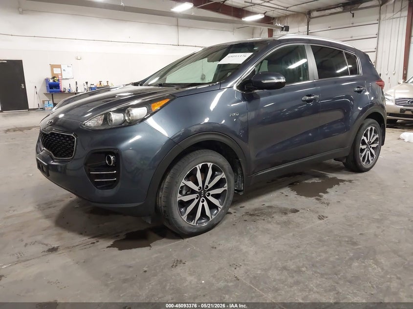 2019 Kia Sportage VIN KNDPNCAC2K7548232 IAAI salvage auction — HAIL, Salvage (Iowa), sold $6,050 on 2026-07-14 (photo 2)