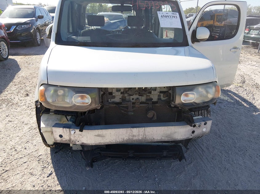 2009 Nissan Cube VIN JN8AZ28R99T106133 IAAI salvage auction — FRONT END, Salvage (Kentucky), sold $250 on 2026-07-13 (photo 6)
