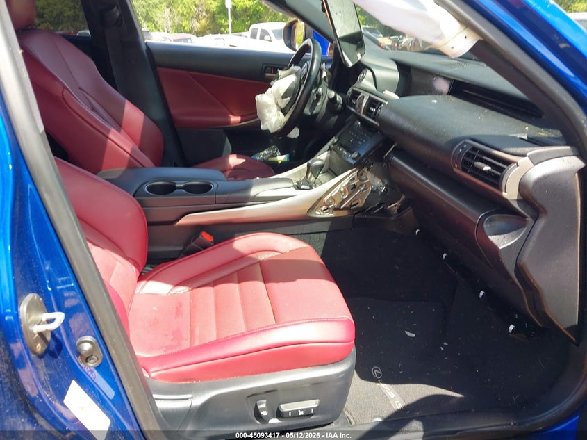 2017 Lexus Is VIN JTHBA1D27H5044646 IAAI salvage auction — FRONT END, Salvage (North Carolina), sold $1,300 on 2026-07-20 (photo 5)