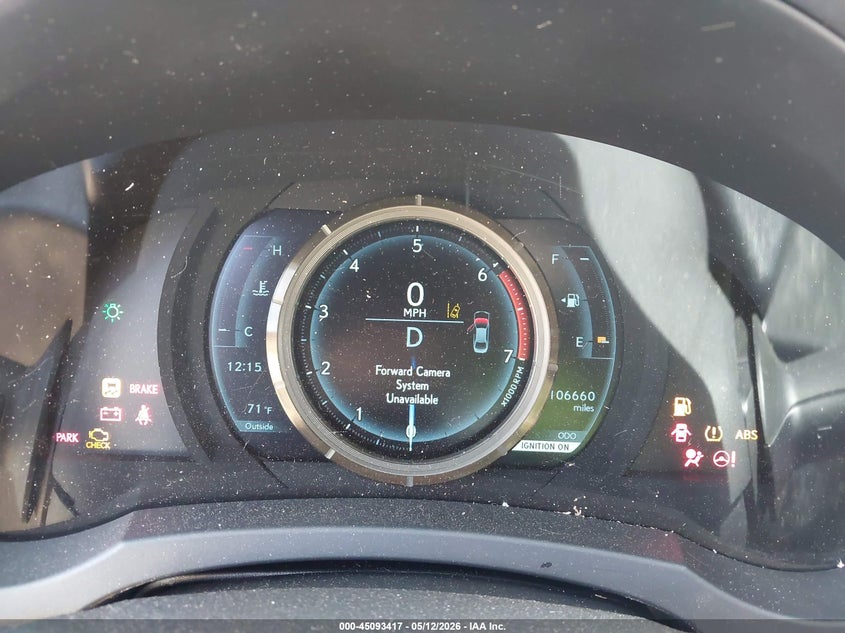 2017 Lexus Is VIN JTHBA1D27H5044646 IAAI salvage auction — FRONT END, Salvage (North Carolina), sold $1,300 on 2026-07-20 (photo 7)