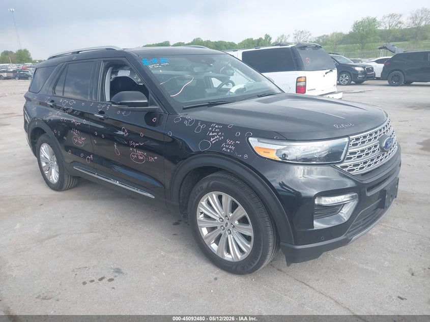 2023 Ford Explorer VIN 1FMSK8FH1PGC04480 — IAAI salvage auction photo
