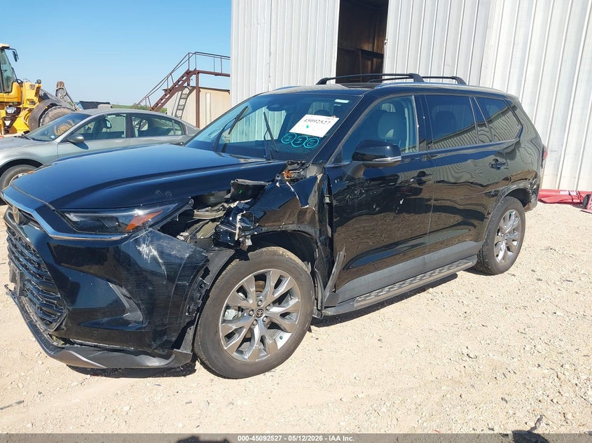 2025 Toyota Highlander VIN 5TDACAB52SS043944 IAAI salvage auction — LEFT SIDE, Original (Texas), sold $28,200 on 2026-07-23 (photo 6)