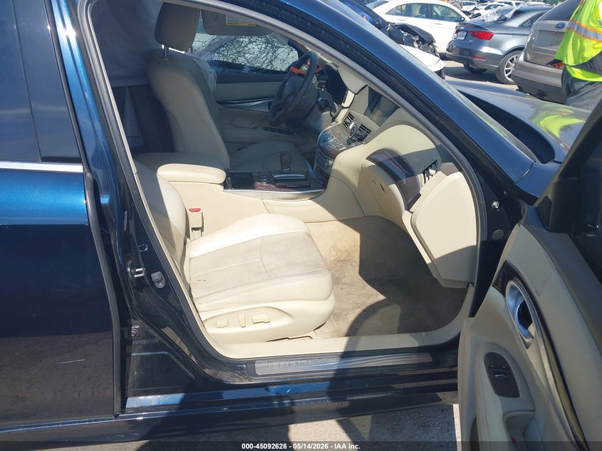 2018 Infiniti Q70 VIN JN1BY1AP4JM180163 IAAI salvage auction — LEFT SIDE, Clear (Colorado), sold $1,225 on 2026-07-14 (photo 5)