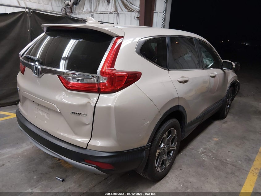 2019 Honda Cr-v VIN 5J6RW2H85KL006481 IAAI salvage auction — RIGHT FRONT, Salvage (Arizona), sold $7,025 on 2026-08-01 (photo 4)