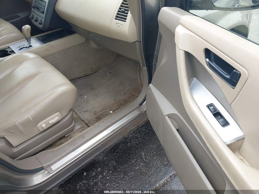 2003 Nissan Murano VIN JN8AZ08W33W238370 IAAI salvage auction — NORMAL WEAR, Repossession Paperwork (Georgia), sold $300 on 2026-07-15 (photo 5)