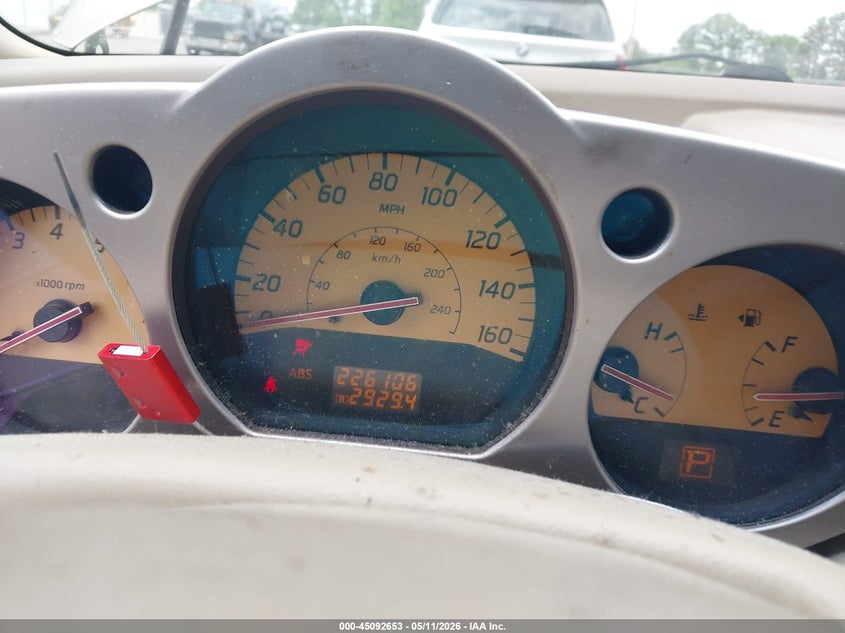 2003 Nissan Murano VIN JN8AZ08W33W238370 IAAI salvage auction — NORMAL WEAR, Repossession Paperwork (Georgia), sold $300 on 2026-07-15 (photo 7)