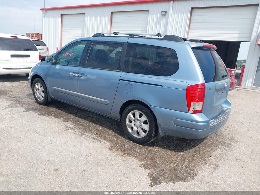 2008 Hyundai Entourage VIN KNDMC233186056693 IAAI salvage auction — RIGHT FRONT, Clear (Kansas), sold $250 on 2026-07-10 (photo 3)