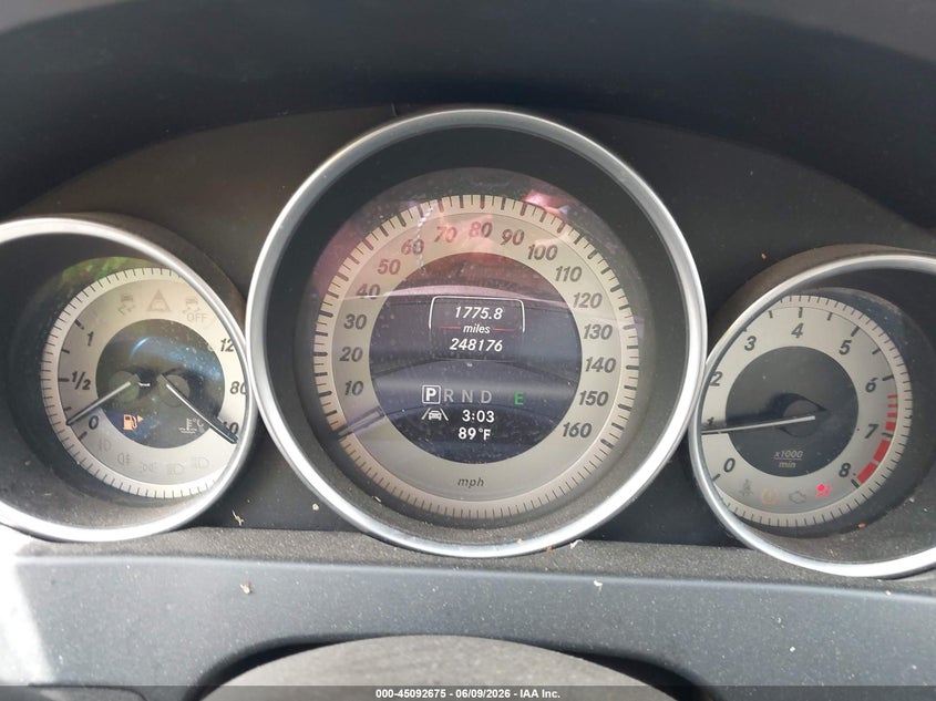 2013 Mercedes-benz C-klasse VIN WDDGF5HB8DA817352 IAAI salvage auction — LEFT SIDE, Clear (Florida), sold $1,000 on 2026-07-06 (photo 7)