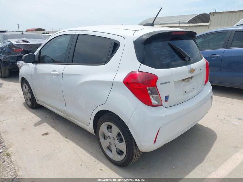 2019 Chevrolet Spark VIN KL8CB6SA3KC704882 IAAI salvage auction — RIGHT FRONT, Salvage (Texas), sold $975 on 2026-07-20 (photo 3)
