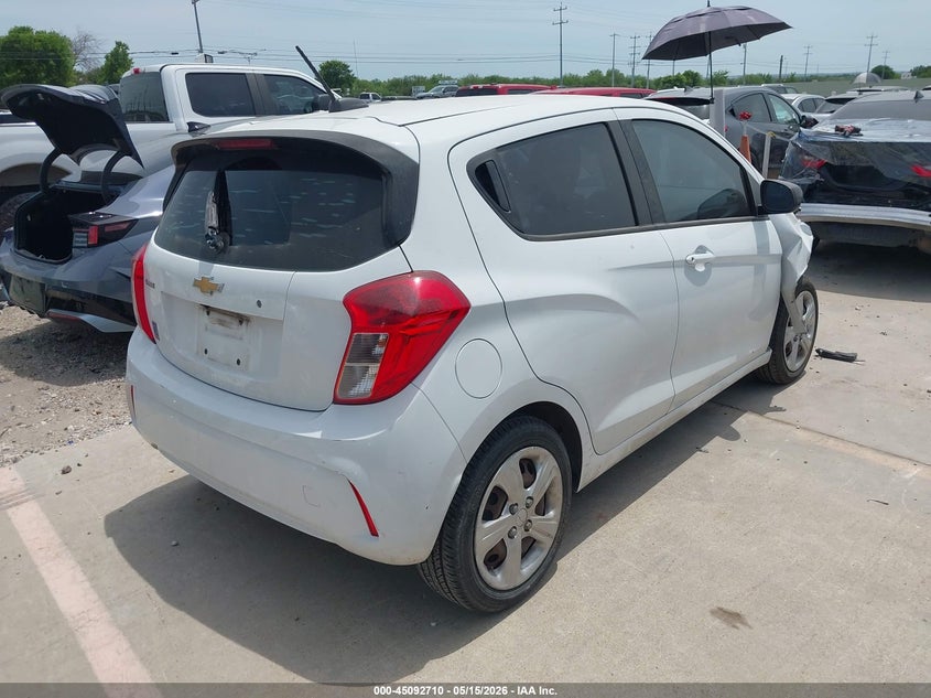 2019 Chevrolet Spark VIN KL8CB6SA3KC704882 IAAI salvage auction — RIGHT FRONT, Salvage (Texas), sold $975 on 2026-07-20 (photo 4)