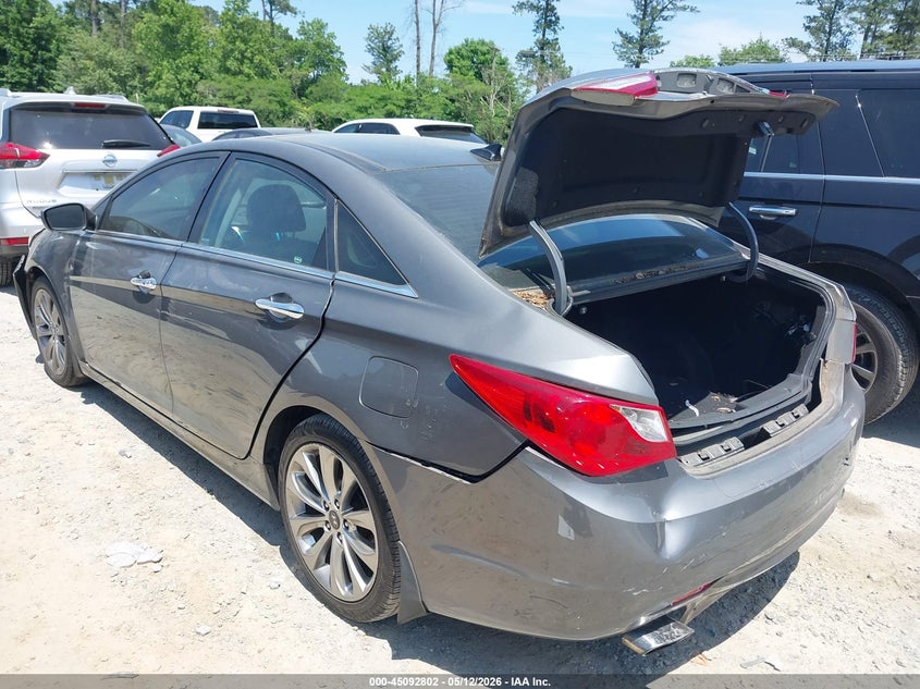 2013 Hyundai Sonata VIN 5NPEC4AB4DH552193 IAAI salvage auction — FRONT END, Salvage (Georgia), sold $425 on 2026-07-14 (photo 3)