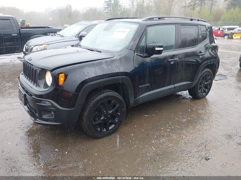 2017 Jeep Renegade VIN ZACCJBBB8HPF96839 IAAI salvage auction — REAR END, Salvage (Massachusetts), sold $1,100 on 2026-08-21 (photo 2)